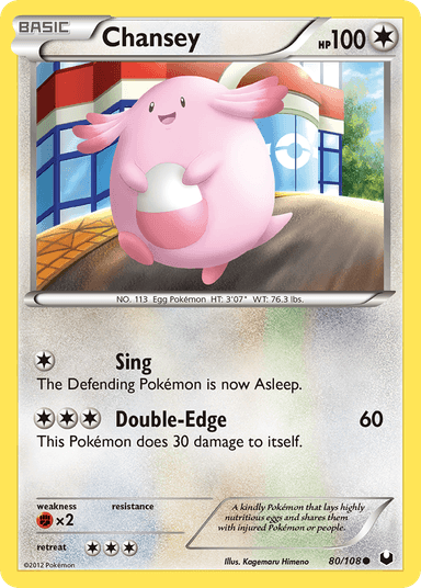 Chansey, Dark Explorers 80