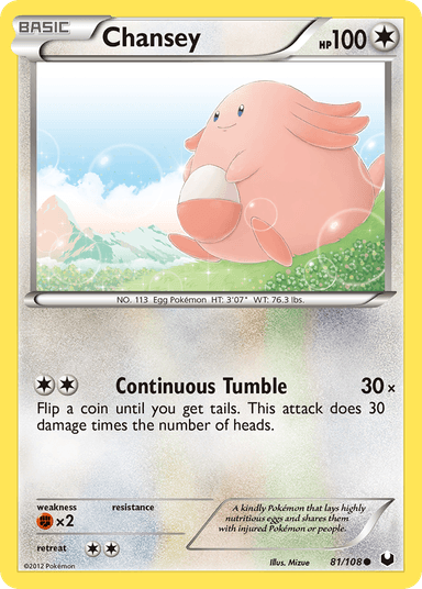 Chansey, Dark Explorers 81