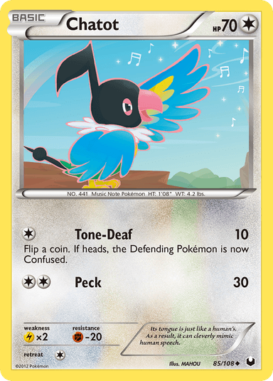 Chatot, Dark Explorers 85