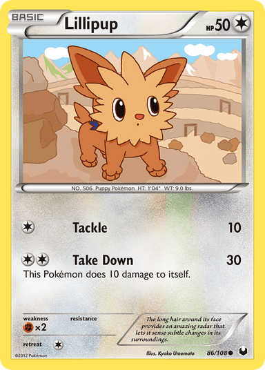 Lillipup, Dark Explorers 86