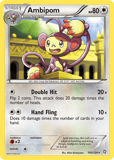 Ambipom, Dragons Exalted 100