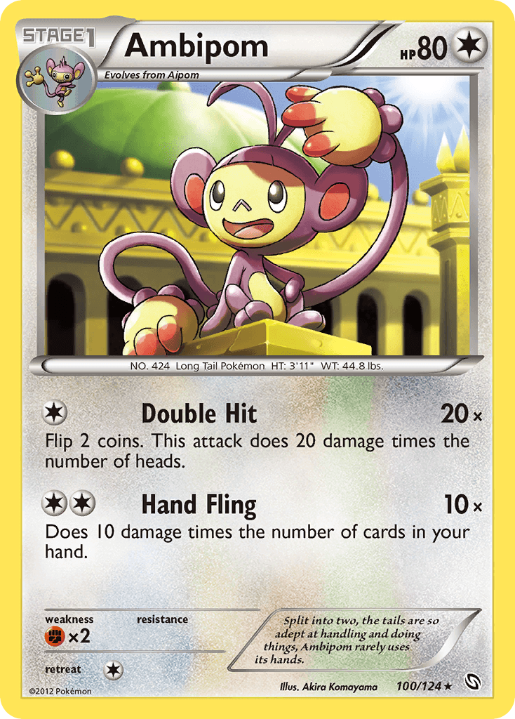 Ambipom, Dragons Exalted 100