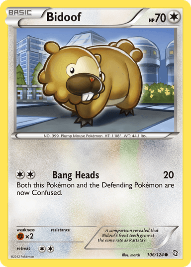 Bidoof, Dragons Exalted 106