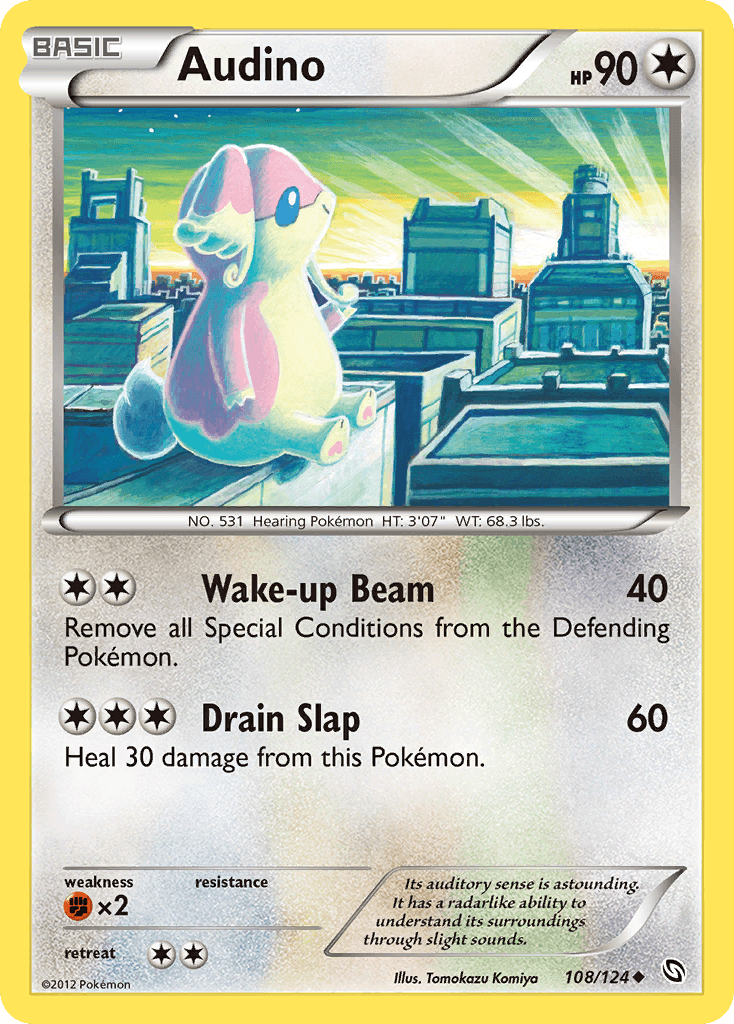 Audino, Dragons Exalted 108