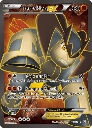 Terrakion-EX, Dragons Exalted 121