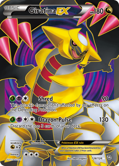 Giratina-EX, Dragons Exalted 124