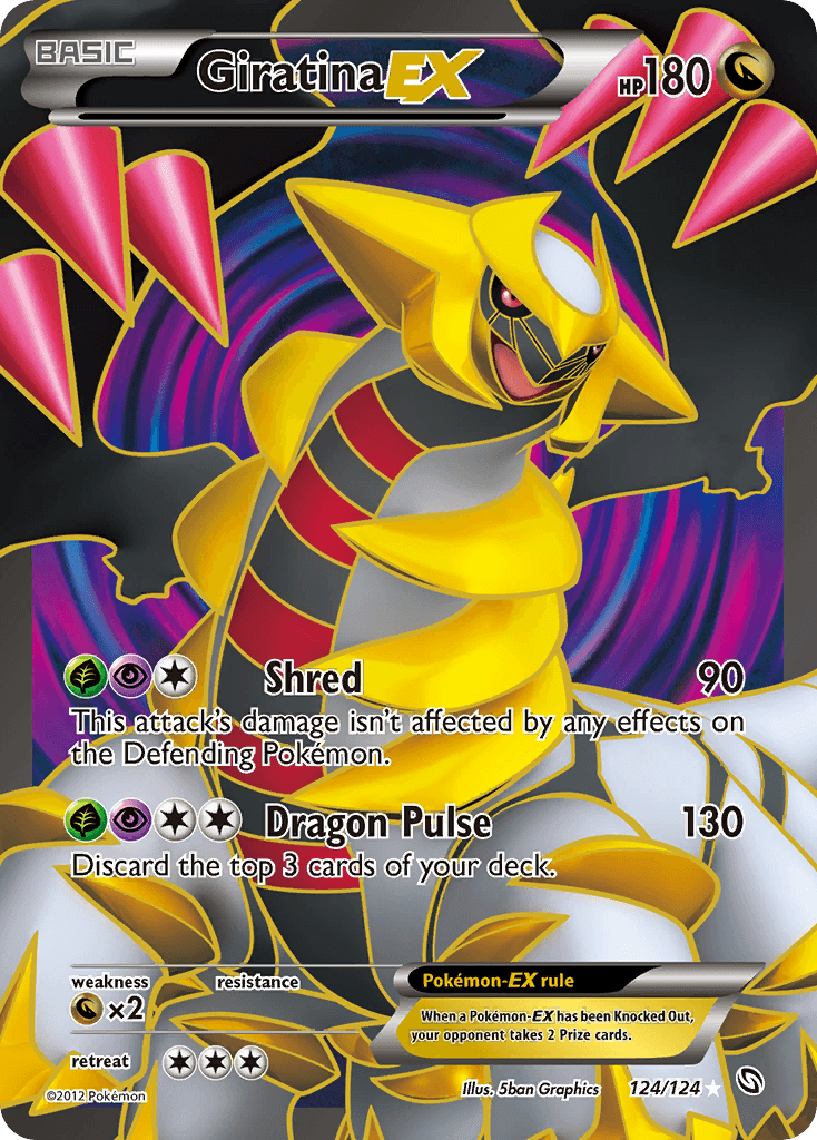 Giratina-EX, Dragons Exalted 124