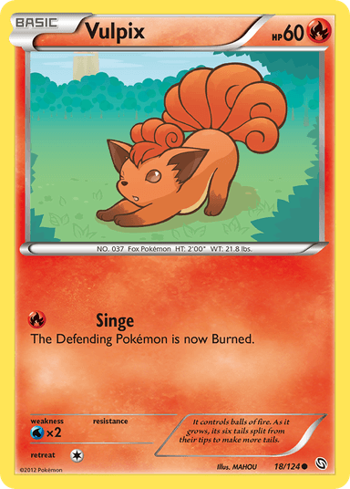 Vulpix, Dragons Exalted 18
