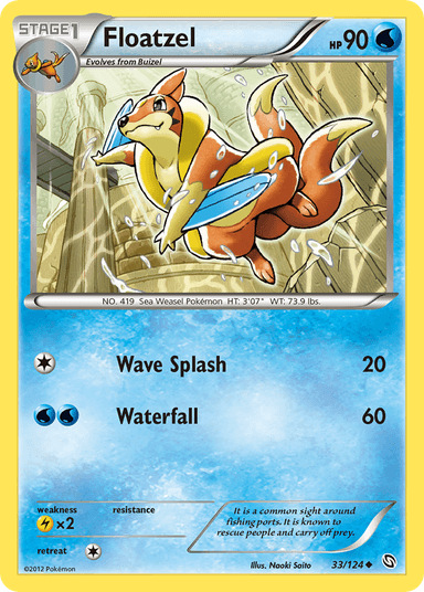 Floatzel, Dragons Exalted 33