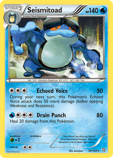 Seismitoad, Dragons Exalted 36