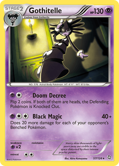 Gothitelle, Dragons Exalted 57