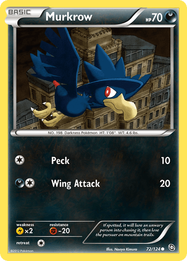 Murkrow, Dragons Exalted 72