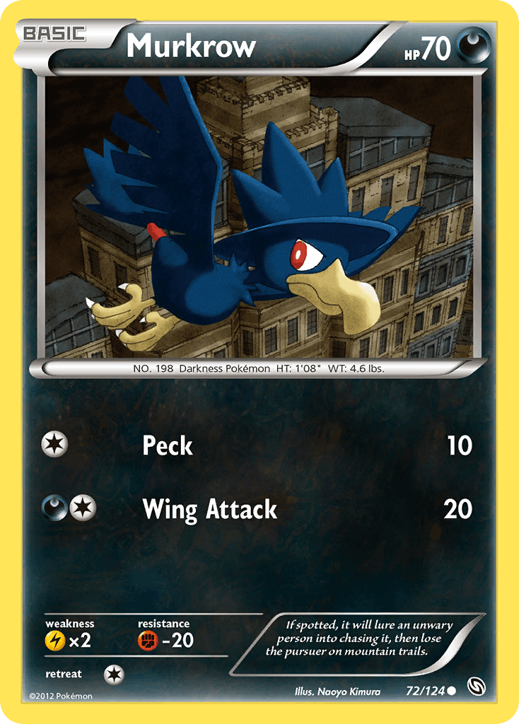 Murkrow, Dragons Exalted 72