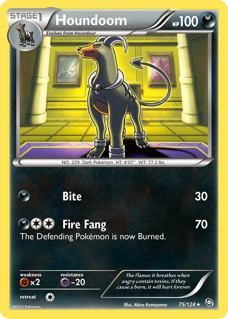 Houndoom, Dragons Exalted 75