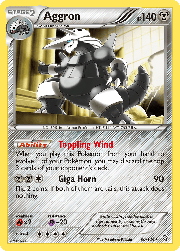 Aggron, Dragons Exalted 80
