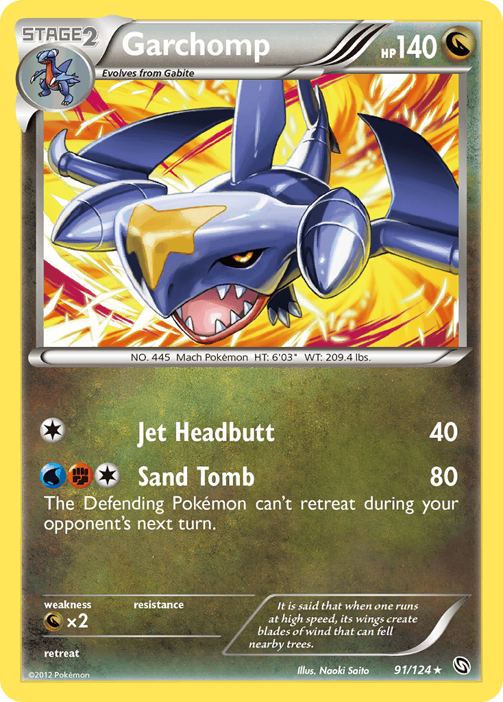 Garchomp, Dragons Exalted 91