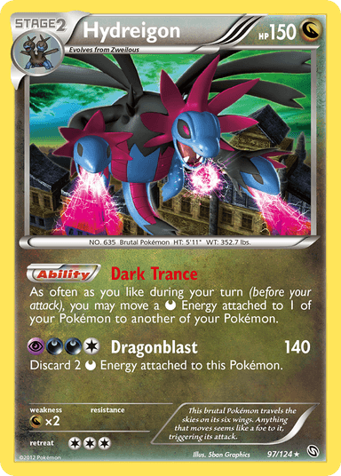 Hydreigon, Dragons Exalted 97