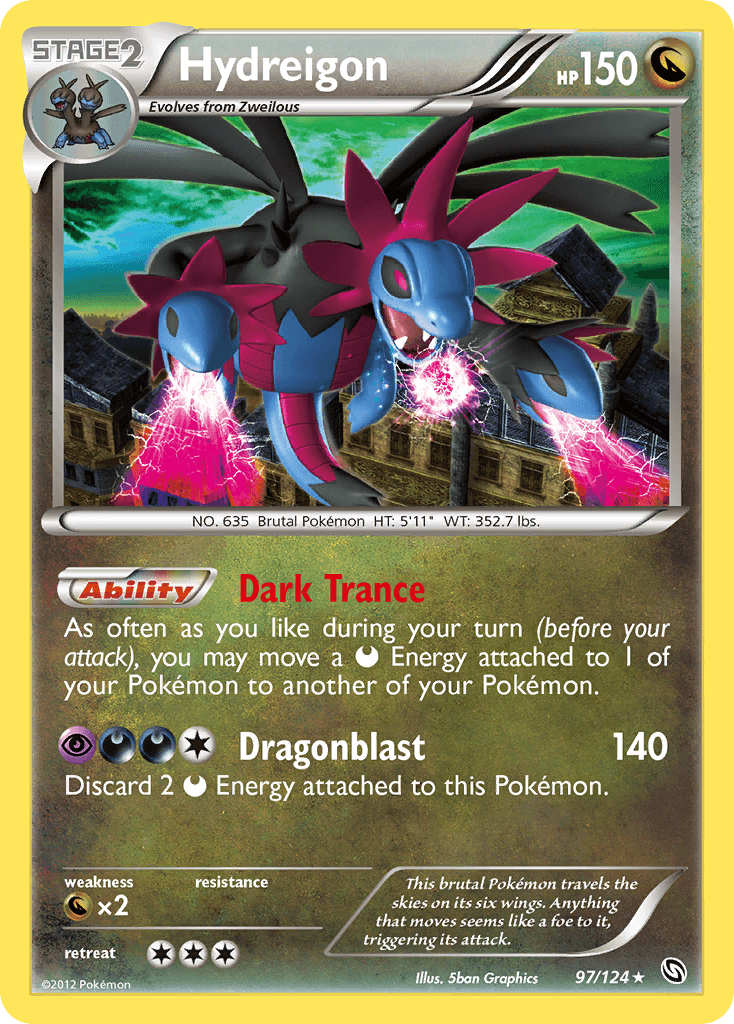 Hydreigon, Dragons Exalted 97
