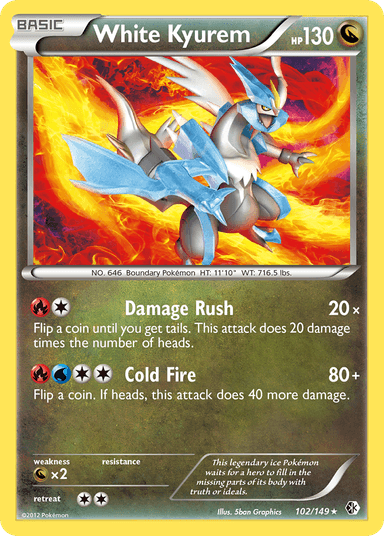 White Kyurem, Boundaries Crossed 102