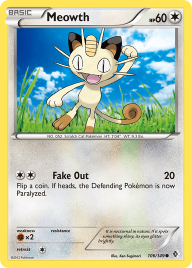 Meowth, Boundaries Crossed 106