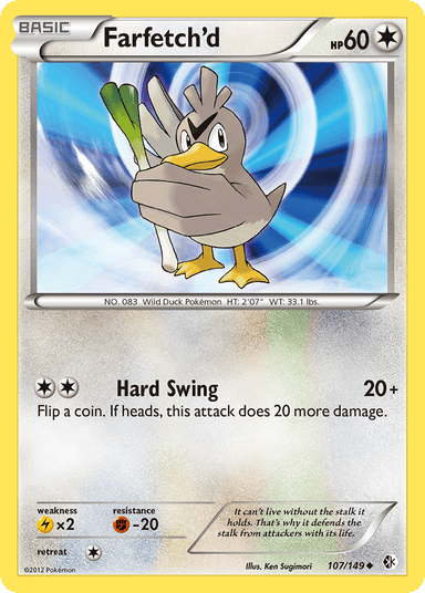 Farfetch'd, Boundaries Crossed 107