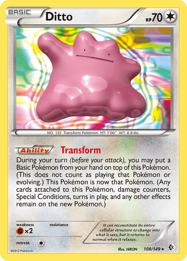 Ditto, Boundaries Crossed 108