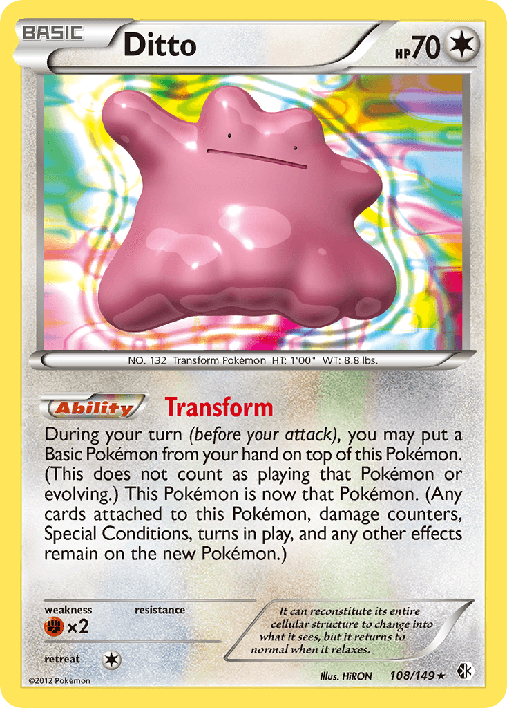 Ditto, Boundaries Crossed 108