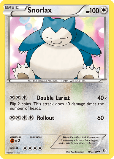 Snorlax, Boundaries Crossed 109