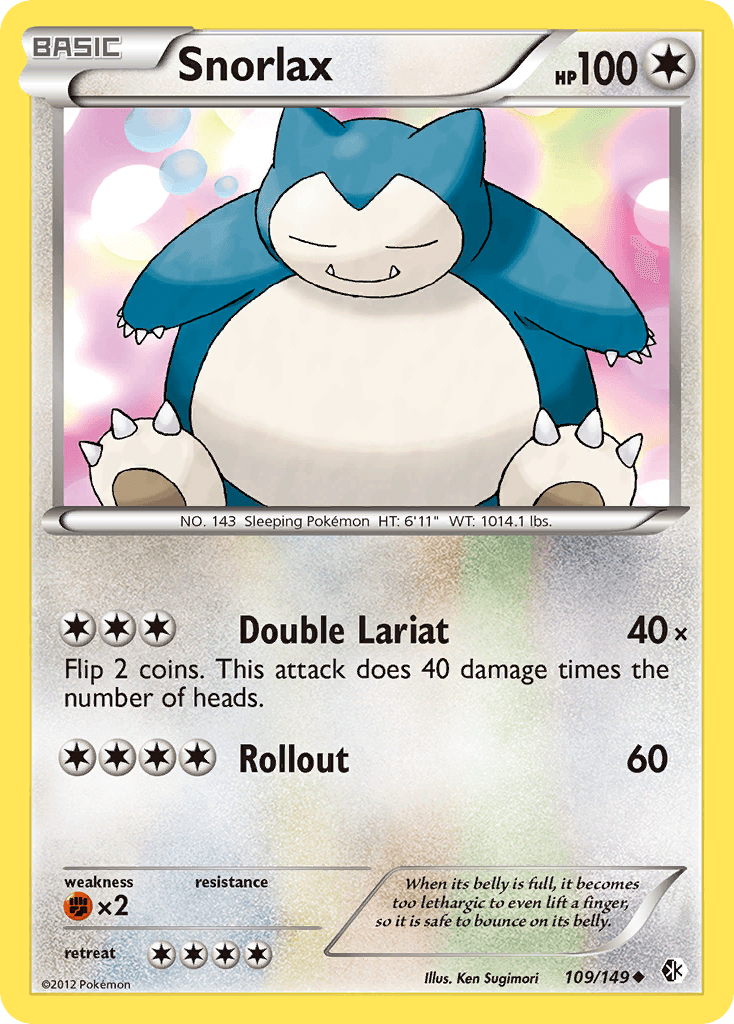 Snorlax, Boundaries Crossed 109