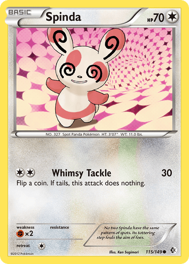 Spinda, Boundaries Crossed 115