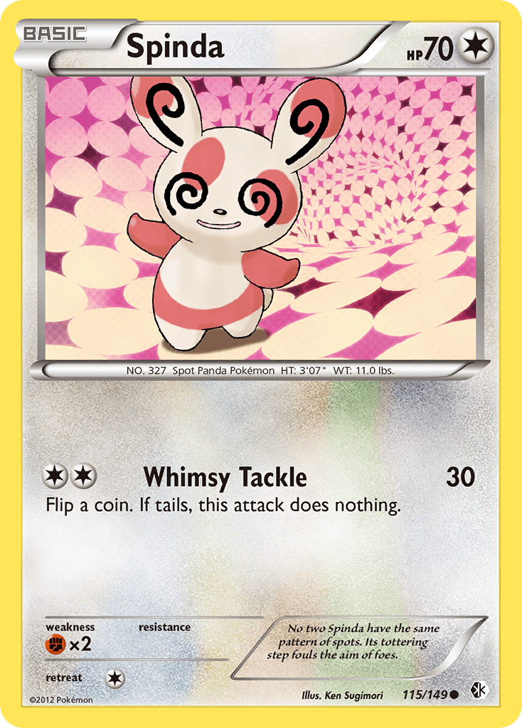 Spinda, Boundaries Crossed 115