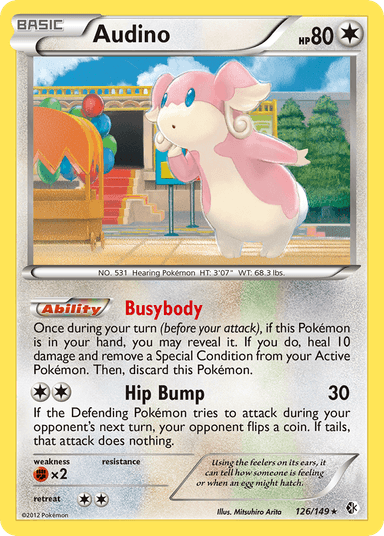 Audino, Boundaries Crossed 126