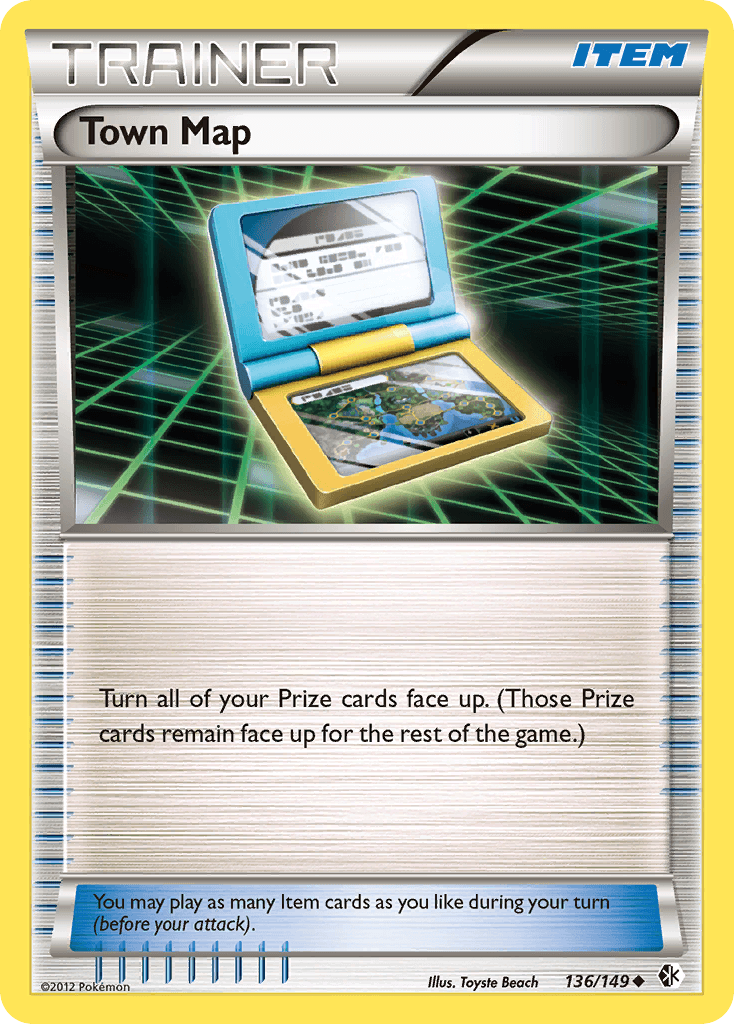 Town Map, Boundaries Crossed 136