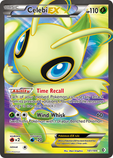 Celebi-EX, Boundaries Crossed 141
