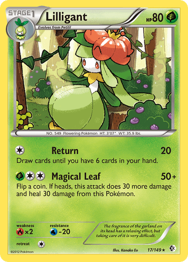 Lilligant, Boundaries Crossed 17