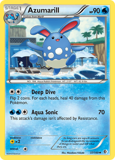 Azumarill, Boundaries Crossed 37
