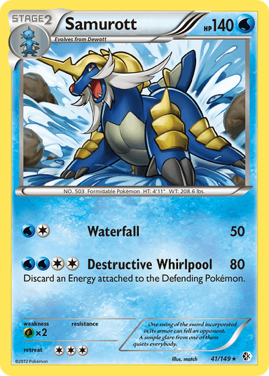 Samurott, Boundaries Crossed 41