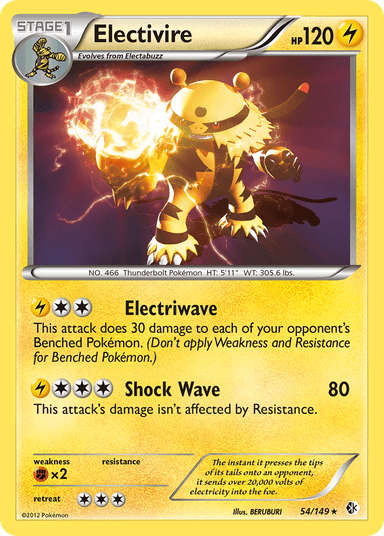 Electivire, Boundaries Crossed 54