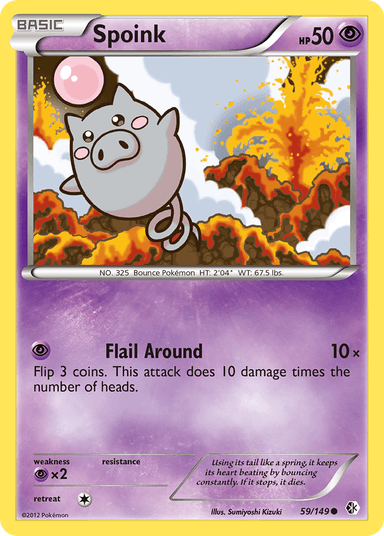 Spoink, Boundaries Crossed 59