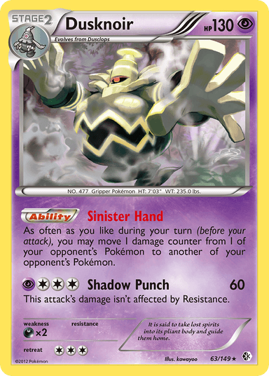 Dusknoir, Boundaries Crossed 63