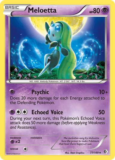 Meloetta, Boundaries Crossed 77