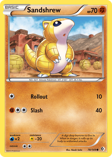 Sandshrew, Boundaries Crossed 78