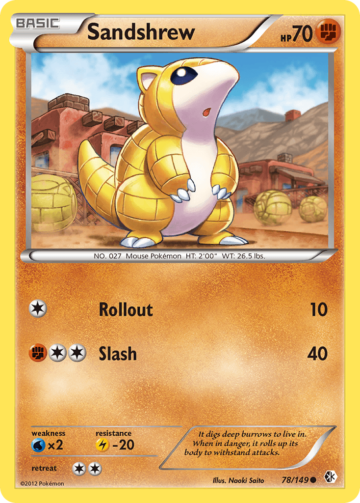 Sandshrew, Boundaries Crossed 78