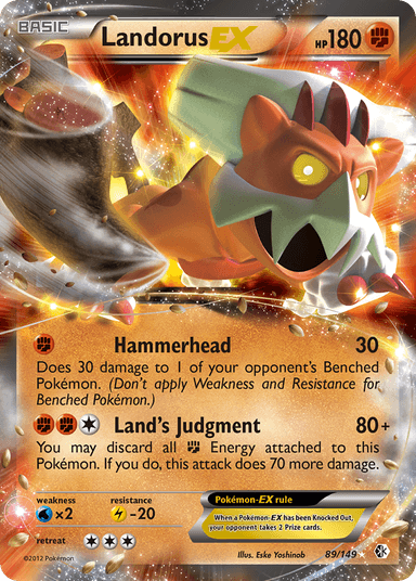 Landorus-EX, Boundaries Crossed 89