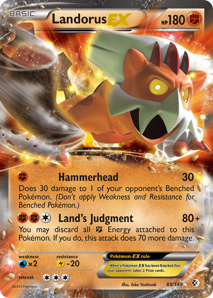 Landorus-EX, Boundaries Crossed 89