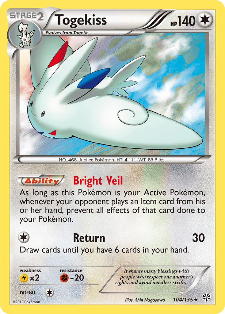 Togekiss, Plasma Storm 104