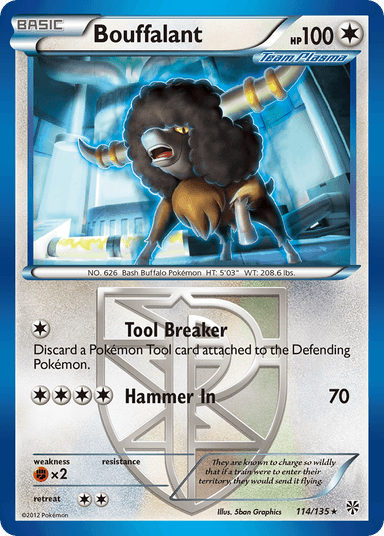 Bouffalant, Plasma Storm 114