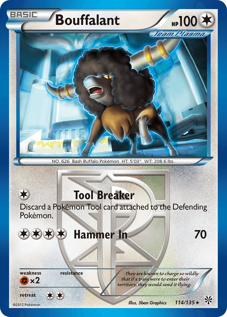 Bouffalant, Plasma Storm 114