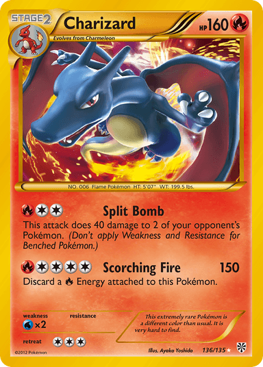 Charizard, Plasma Storm 136