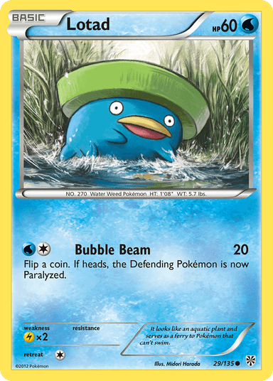 Lotad, Plasma Storm 29